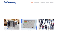 Desktop Screenshot of habersang.com